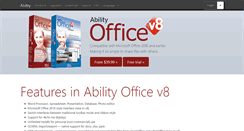 Desktop Screenshot of ability.com