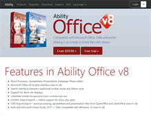 Tablet Screenshot of ability.com